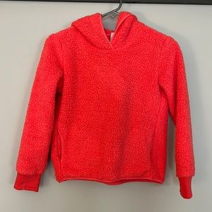 Athleta Girl Sherpa Hoodie Medium 8-10